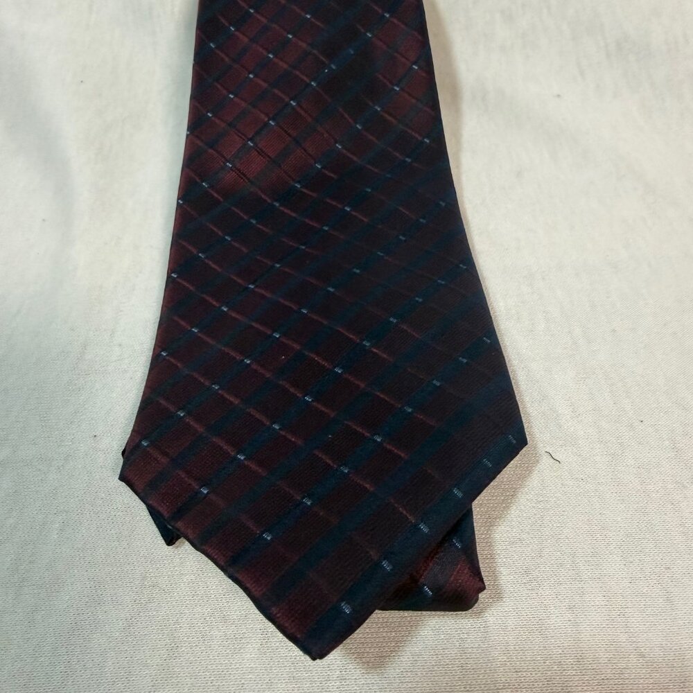 Herlaine Silk Tie NWT Made in France Orca Accessory Line Designer